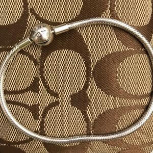 Pandora Smooth Bracelet Silver